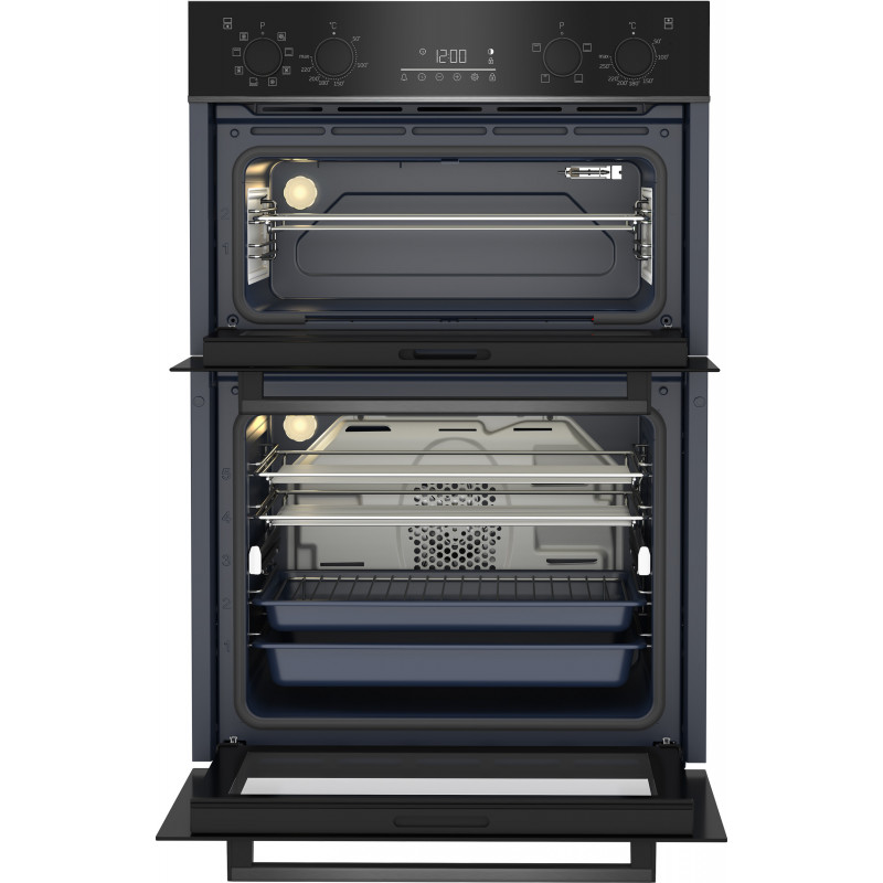 Beko integrated deals double oven